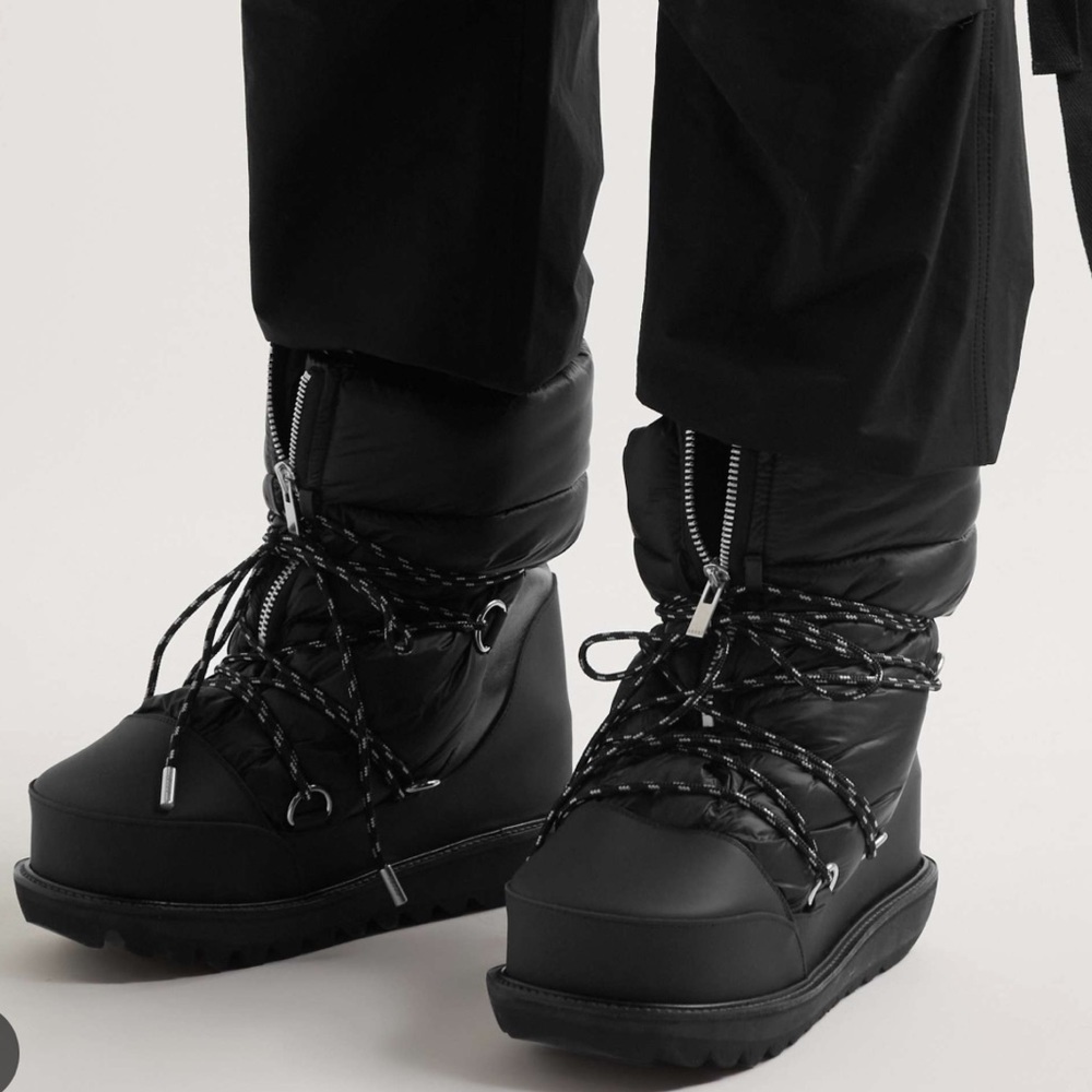 SACAI Hiking Black Snow Boots Size 37 - Picture 5 of 16